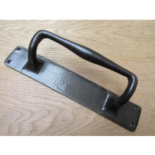 Vintage Plain Handle on Plate Antique Iron