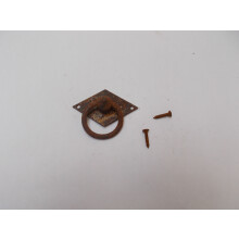 Horizontal Diamond Ring Pull Rust