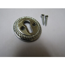 Georgian Open Escutcheon Polished Chrome