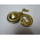 Georgian Covered Escutcheon Polished Brass 1
