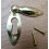 Slim Tear Drop Escutcheon Polished Brass 1