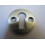 Victorian Open Escutcheon Satin Chrome by Ironmongery World 1