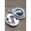 Victorian Covered Escutcheon Polished Chrome by Ironmongery World 1