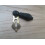 Beehive Wooden Escutcheon Black & Brass 1