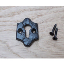 Diamond Open Escutcheon Black Antique