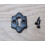 Diamond Open Escutcheon Black Antique by Ironmongery World 1