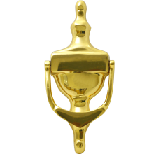 Decorative Urn Polished Brass Door Knocker