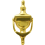 Decorative Urn Polished Brass Door Knocker 1