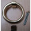 Modern Ring Door Knocker Polished Brass Entrance 1