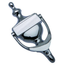 Decorative URN Door Knocker Polished Chrome