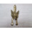 Fox Head Door Knocker Polished Brass 1