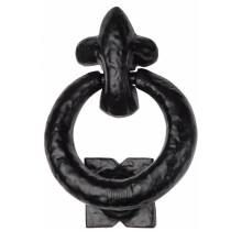 Traditional Black Ring Door Knocker