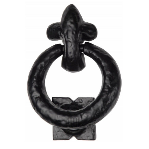 Traditional Black Ring Door Knocker