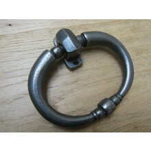 Oval Ring Door Knocker Antique Iron