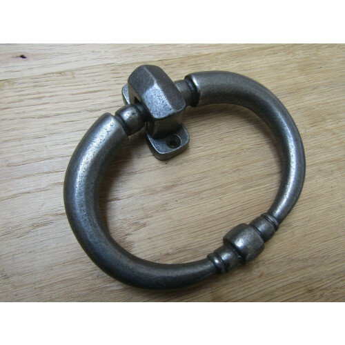 Oval Ring Door Knocker Antique Iron