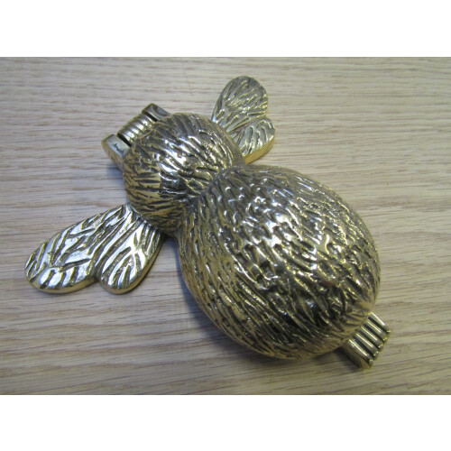 Bumble Bee Door Knocker Polished Brass