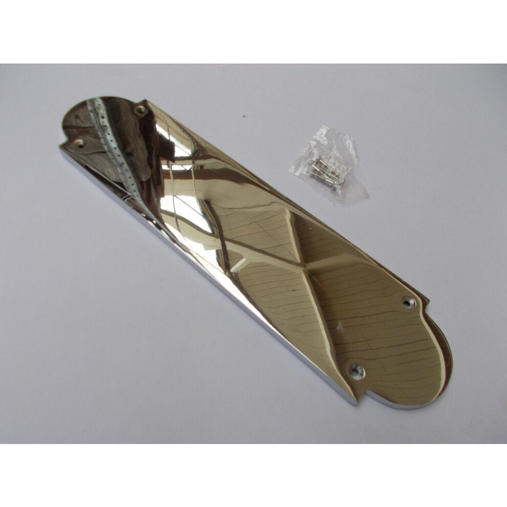 Regency Polished Chrome Finger Plate By Ironmongery World 5057067502485