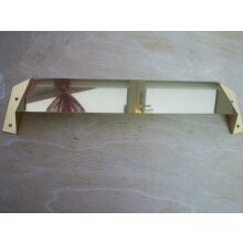 10" Security Hood Cowl Polished Brass