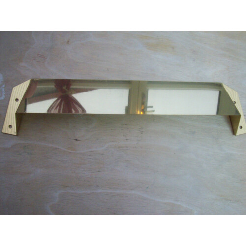 10" Security Hood Cowl Polished Brass