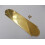 Regency Polished Brass Finger Plate by Ironmongery World 1