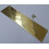 Plain Victorian Polished Brass Finger Plate by Ironmongery World 1