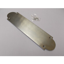 Regency Satin Chrome Finger Plate by Ironmongery World
