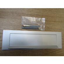 10" Gravity Letter Plate Satin Aluminium