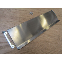 12" Inner Flap Tidy Satin Chrome