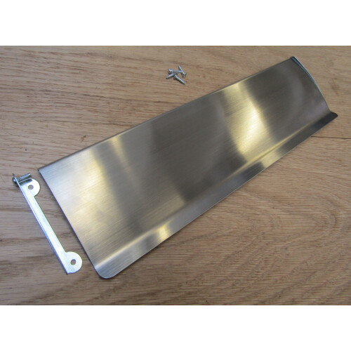 12" Inner Flap Tidy Satin Chrome