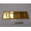 12" Georgian Letter Plate Polished Brass 1