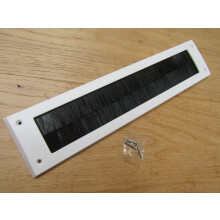PVC Drought Letter Box Without Flap White