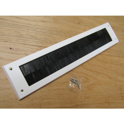 PVC Drought Letter Box Without Flap White