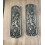 Mermaid Finger Plate Antique Brass 1