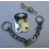 Chunky Door Chain Satin Chrome 1