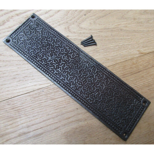 Antique Iron Inca Finger Plate