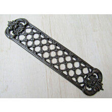 Antique Iron Lattice Finger Plate