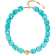 Collier de chaîne de perles en résine fait main à la mode,-1