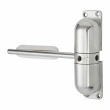 Fire Rated Spring Door Closer Satin Chrome