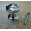 Victorian Centre Door Knob Polished Chrome 1