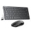 TeckNet TECKNET Mini Wireless Keyboard and Mouse Set, 2.4G Cordless USB, Black 1