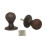 Mortice Door knob Antique Iron Ball 1