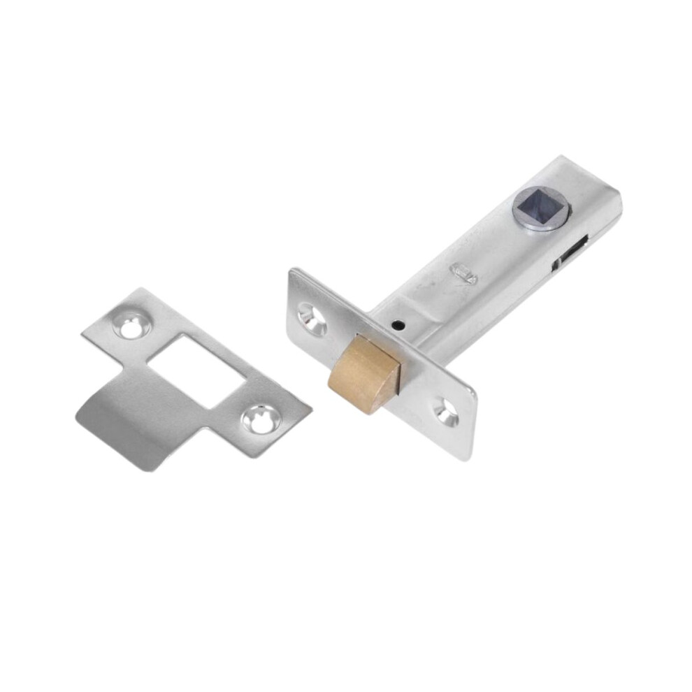 3" Tubular Mortice Latch Nickel By Ironmongery World 5057067996383