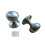 Plain Rimmed Mortice Door Knobs Satin Chrome 1