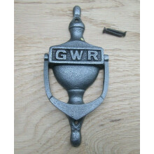 GWR URN Door Knocker Antique Iron