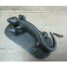 Lizard Door Knocker Antique Iron