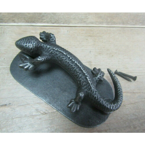 Lizard Door Knocker Antique Iron