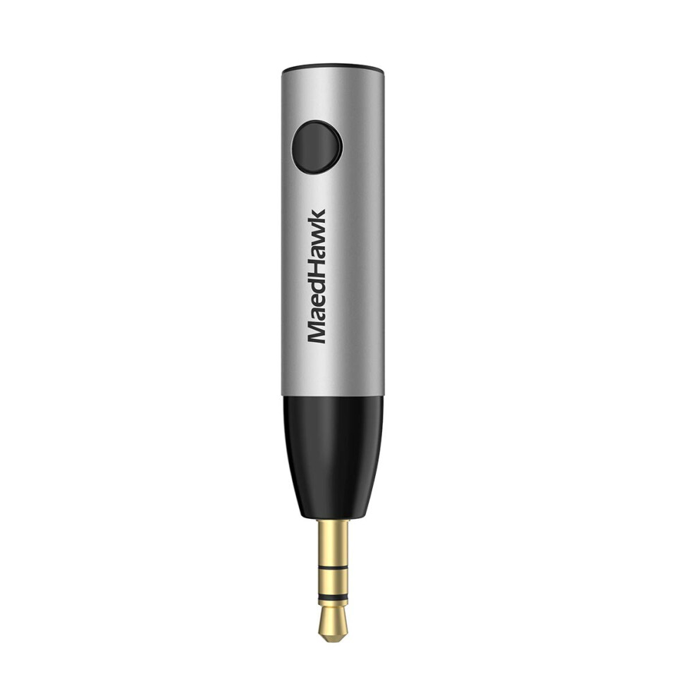 Bluetooth 5.0 Receiver, Maedhawk Bluetooth Aux Adapter/Portable Wireless Audio Car Kit (A2dp, Built In Microphone, Dual Link) With 3.5Mm Jack For 8673488625915
