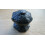 Octagonal Centre Door Knob Rustic Black Antique 1