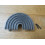Cast Iron NHS Rainbow Door Knocker Antique Iron 1