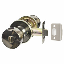 Flat top Mortice Bathroom Door Knob Set Antique Brass